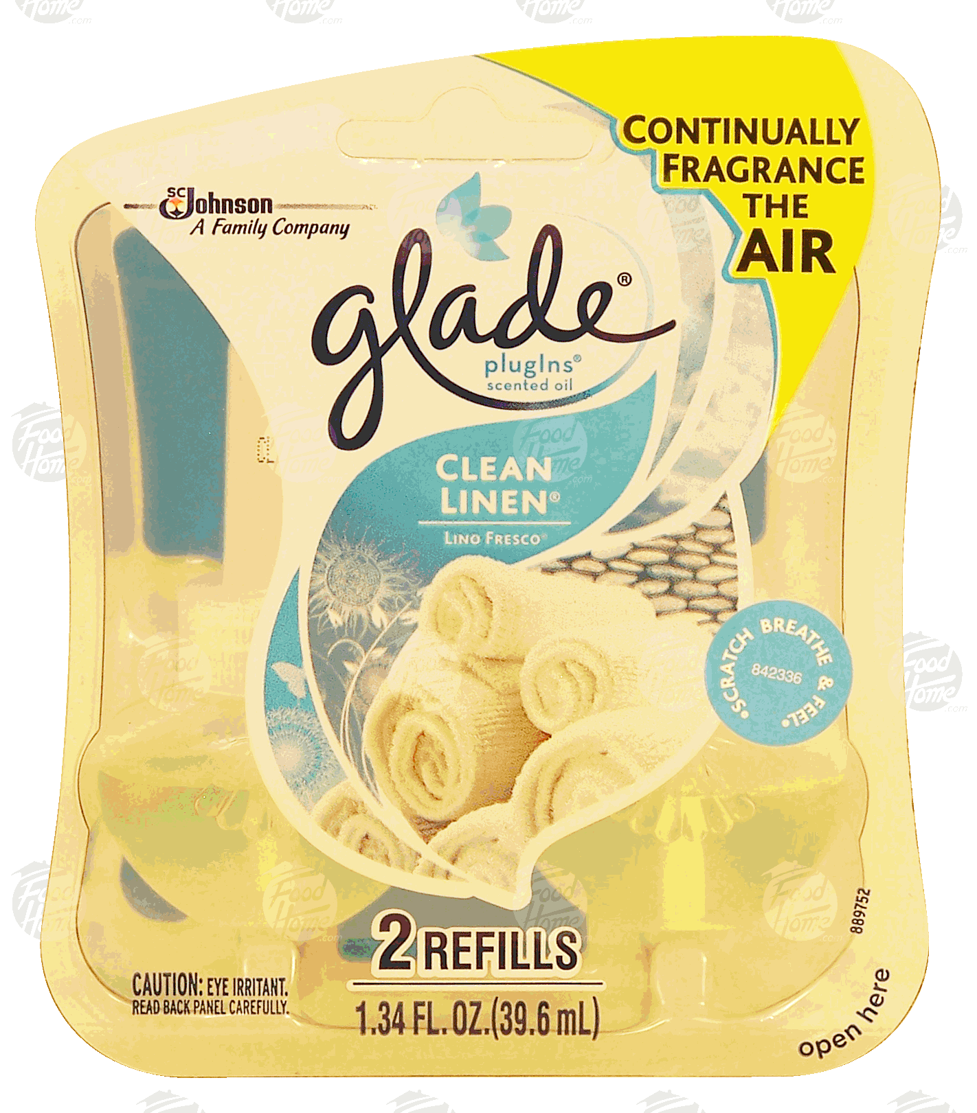 Glade plugins clean scented oil refills, 2-count Full-Size Picture